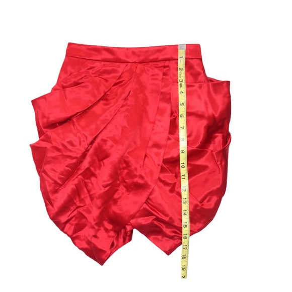 NWT Balmain x H&M Mini Tulip Skirt Sz 2 - Picture 3 of 10